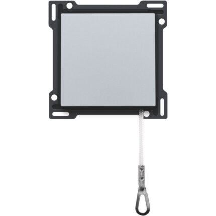 Plaque centrale pour interrupteur à tirage 16A 250V AC, sterling (ref:121-63606)