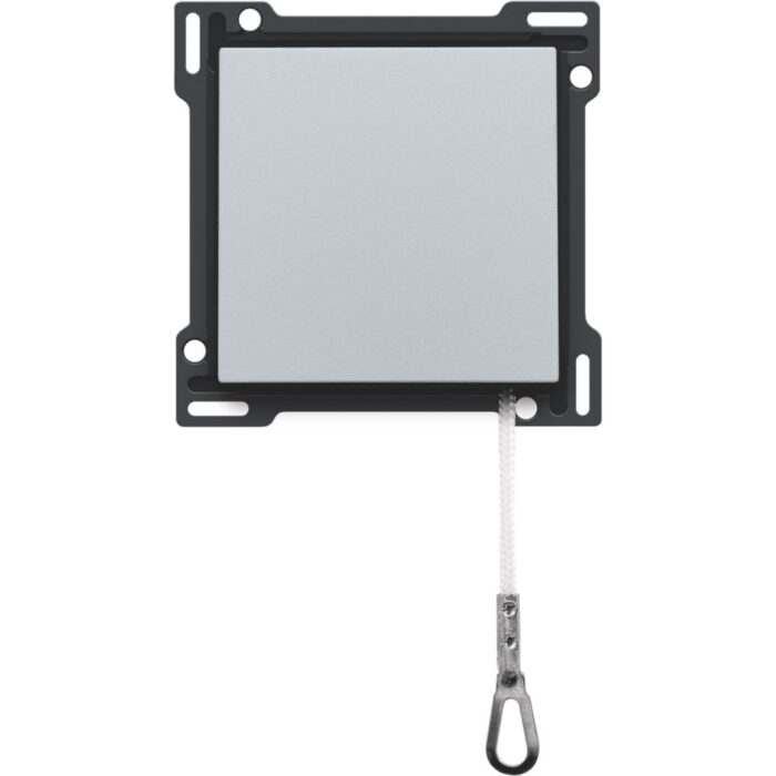 Plaque centrale pour interrupteur à tirage 16A 250V AC, sterling (ref:121-63606) – Image 1