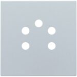 Enjoliveur téléphonie 5 pôles, sterling (ref:121-69001)