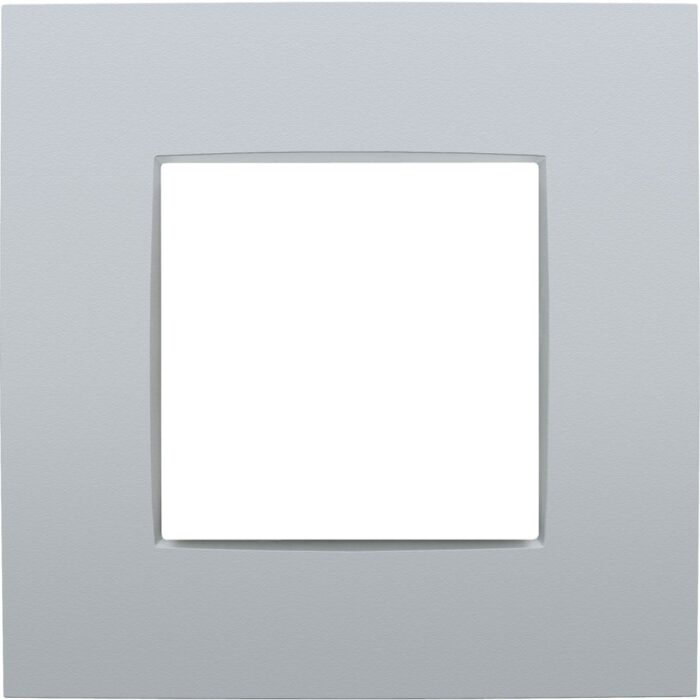 Plaque de recouvrement (60mm) simple, sterling (ref:121-76100) – Image 1