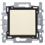 Interrupteur va-et-vient 10A 250V AC, crème (ref:100-61600)