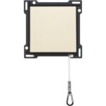 Plaque centrale pour interrupteur à tirage 16A 250V AC, crème (ref:100-63606)