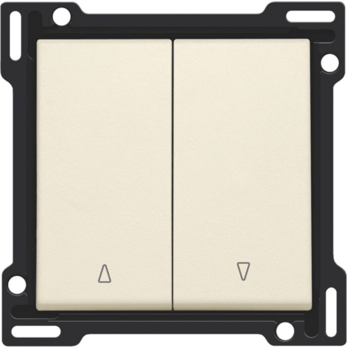Manette pour bouton poussoir pour volets verrouillage électrique, crème (ref:100-65914) – Image 1