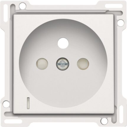 Enjoliveur pour prise de courant avec indication de tension, blanc (ref:101-66607)