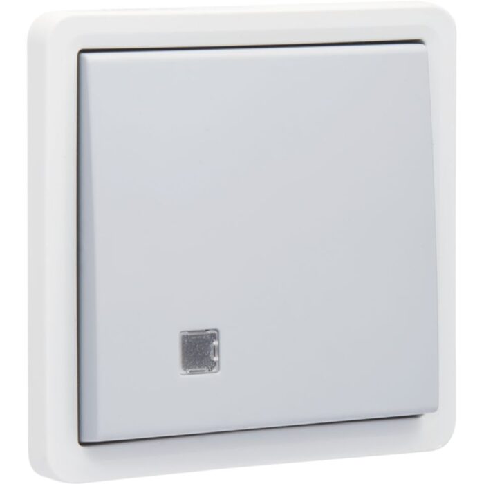 New Hydro interrupteur témoin bipolaire 10A 250V-voyant, bornes de raccord à vi (ref:700-37200) – Image 1