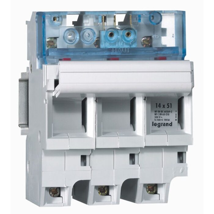 Coupe-circuit SP51 3P + micro. Pour cartouches ind. 14x51mm (ref:21536) – Image 1