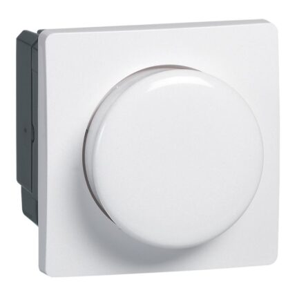Niloé variateur rotatif 400W blanc à vis (ref:665117)