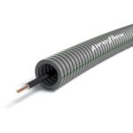 Preflex tube précâblé 16mm + VOB 1,5mm² noir rouleau 100m (100m) (ref:TFLEX1X1,5N R 100)