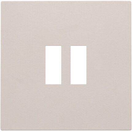 Enjoliveur pour chargeur USB, gris clair (ref:102-68001)