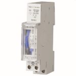 horloge analogique - 1 maak - dag - quartz - DIN-rail montage (ref:TSQD1N0)