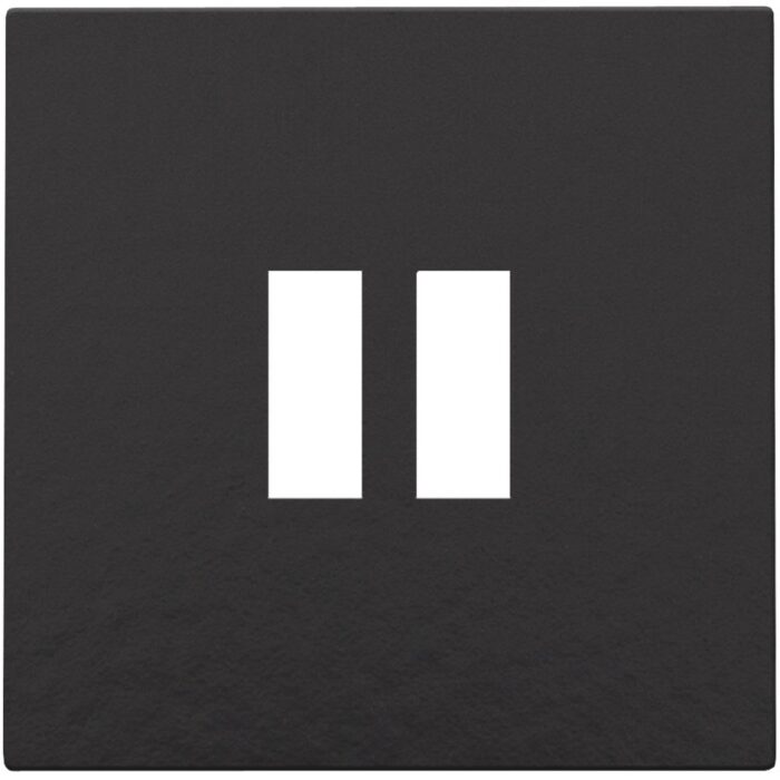 Enjoliveur pour chargeur USB, piano NOIR (ref:200-68001) – Image 1