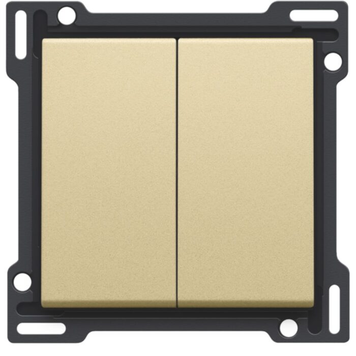 2x 1/2 MANETTE ALU GOLD (ref:221-61505) – Image 1