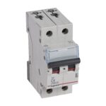 Disjoncteur TX³ 3kA 2P C04 230/400V - 2 modules (ref:403113)