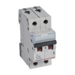 Disjoncteur TX³ 3kA 2P C10 230/400V - 2 modules (ref:403115)