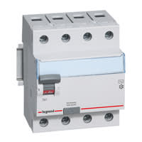 Interrupteur différentiel TX³ 4P 30mA 40A Type A-HPI - 4 modules (ref:411815)