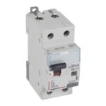 Disjoncteur différentiel DX³ PhN 30mA C6 AC 6000A/10kA - 1 module (ref:411010)