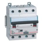 Disjoncteur différentiel DX³ 4P 300mA C25 A 6000A/10kA - 4 modules (ref:411241)