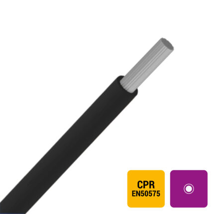 VTBst H05V-KT fil PVC souple étamé Eupen 500V Eca 60°C noir 1mm² (100m) (ref:VTBST1N-ECA R 100)
