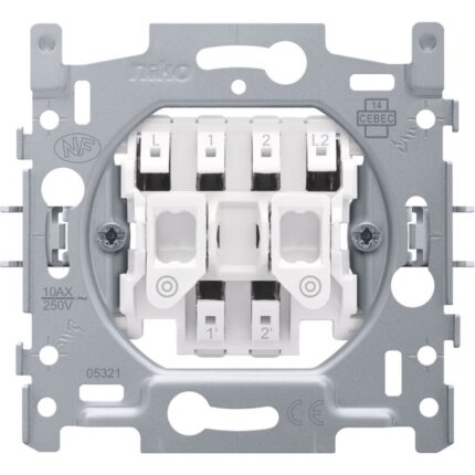 POUSSOIR 2X NORM.OUVERT bornes auto (ref:170-05005)