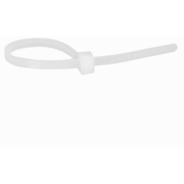 Collier Colring - larg. 2,4 mm polyamide 6/6 incolore (Pack de 100)  (ref:32032) – Image 1